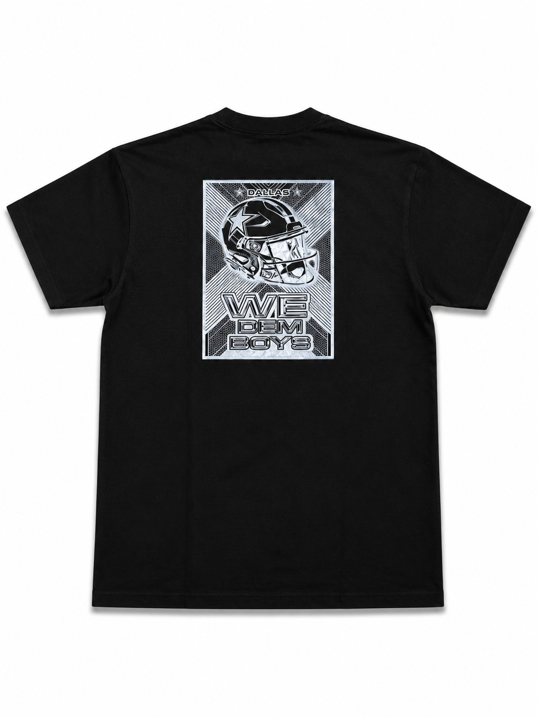 American Printed Tee “Dallas Cow Boys” Black _ CLEARANCE _