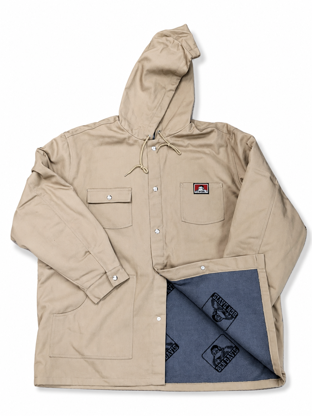 Ben Davis Hooded Jacket with snaps