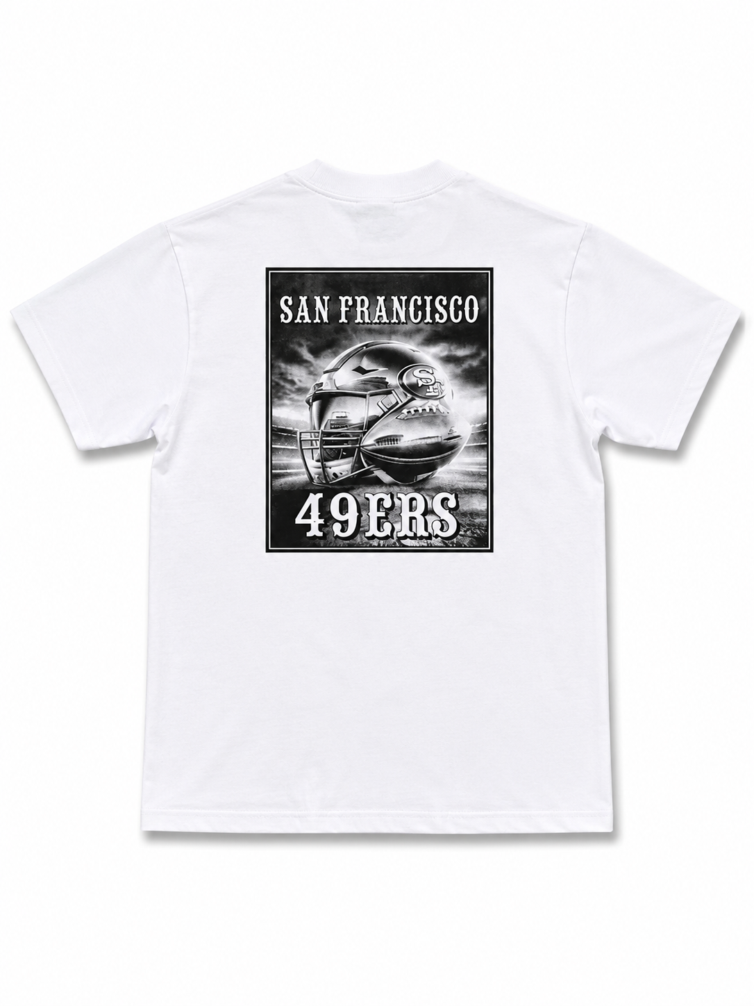 American Printed Tee “San Francisco_49” / White _ CLEARANCE _