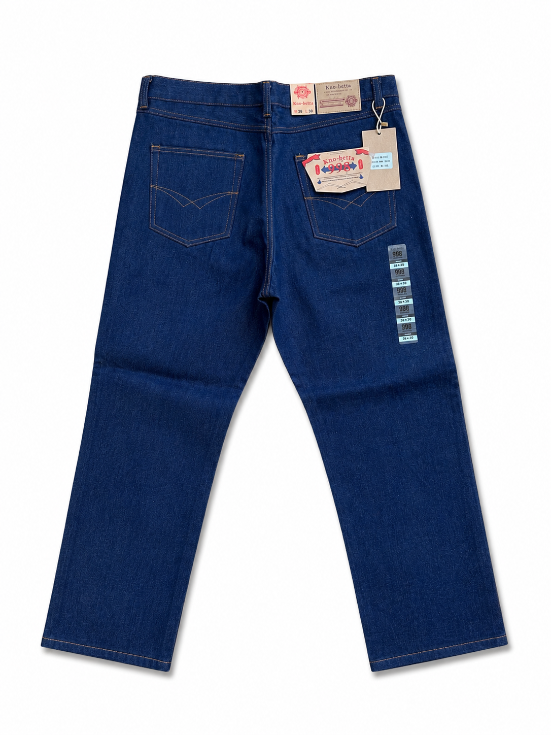 Kno-Betta Denim Jeans - Black or Blue Denim