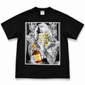 Heavyweight Printed Tee “Hennything Marilyn”- Black