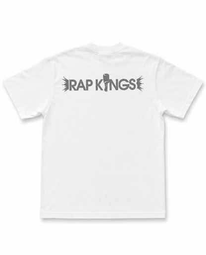 American Printed Tee "Rap Kings” / White _ CLEARANCE _