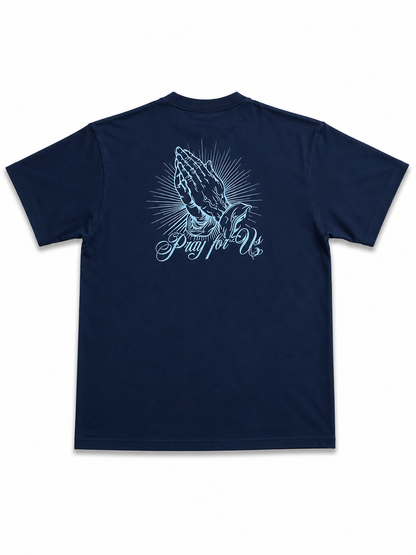 American Printed Tee “Forgive Me Mother”  Black _ CLEARANCE _