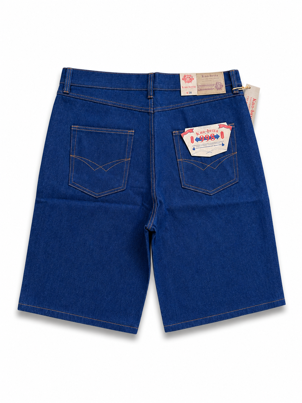 Kno-Betta Denim Shorts -  Black or Blue Denim