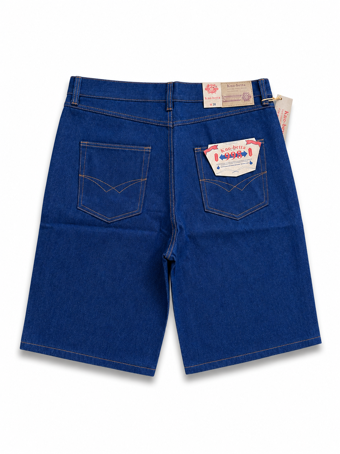 Kno-Betta Denim Shorts -  Black or Blue Denim
