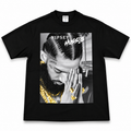 Heavyweight Printed Tee “Nipsey Hussle” - Black