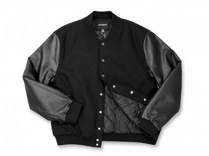 Victorious Padded Varsity Jacket - black
