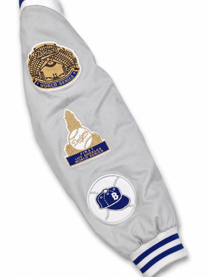LA Dodgers Varsity Championship Jacket - Royal Blue 5XL