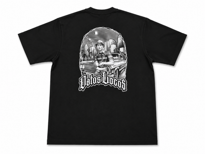 American Printed Tee “Vatos Locos” - Black