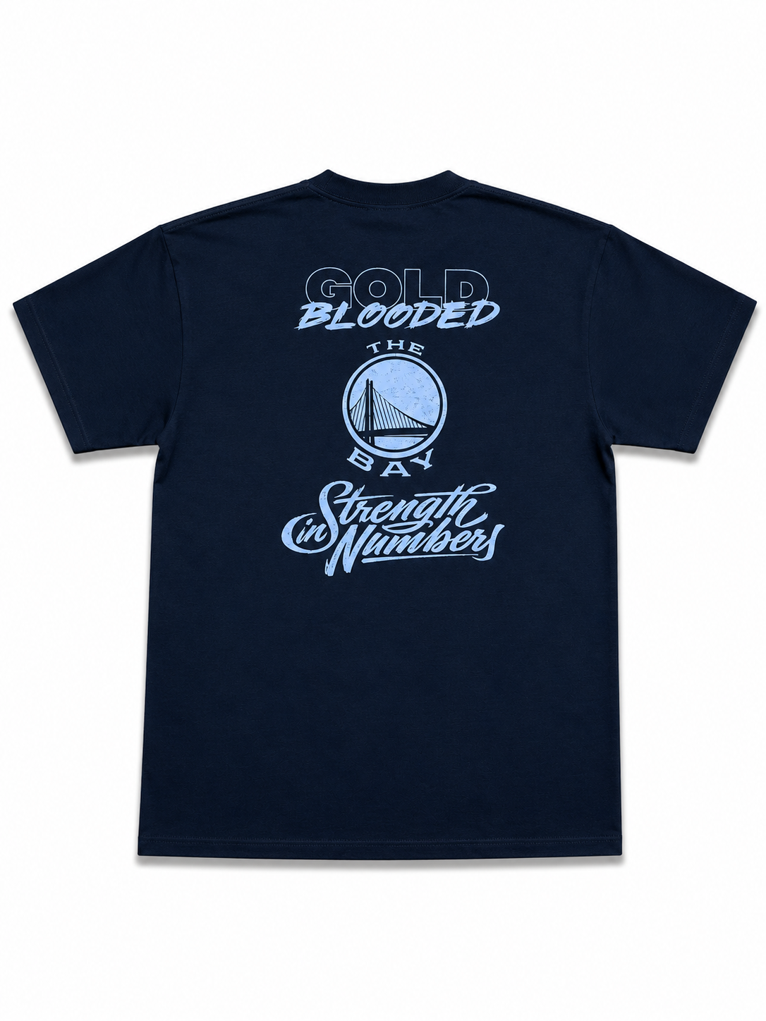 American Printed Tee “Gold_ The Bay”  Black _ CLEARANCE _