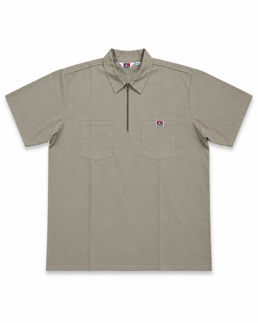 Ben Davis Short Sleeve Quarter Zip