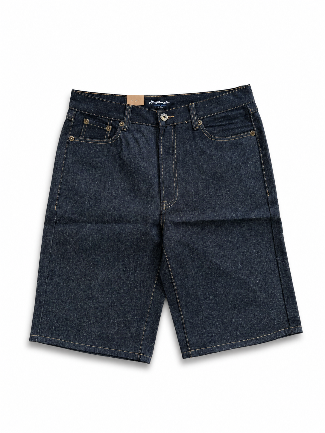 Kno-Betta Denim Shorts -  Black or Blue Denim