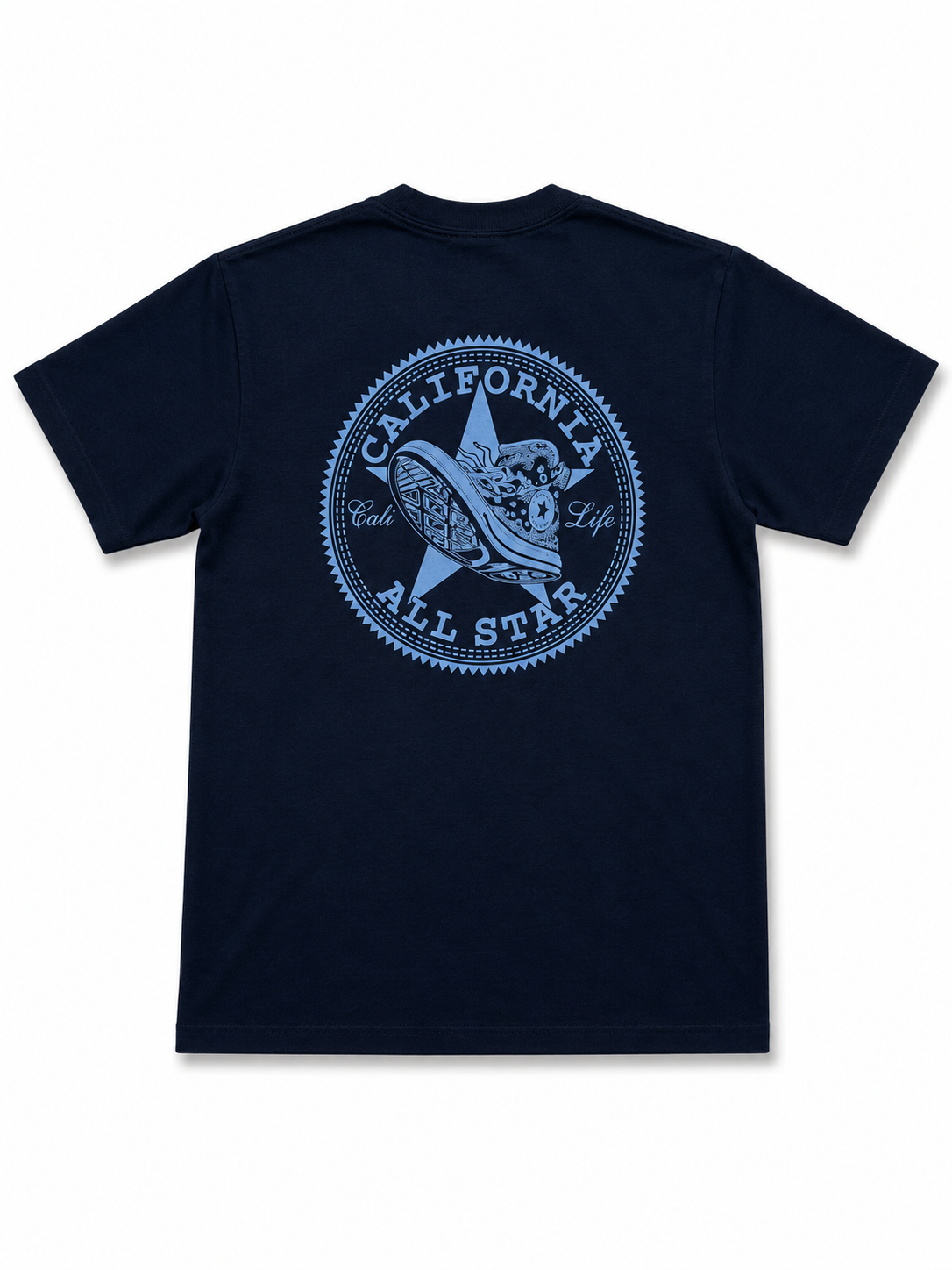 American Printed Tee “California All Star" / Black _ CLEARANCE _