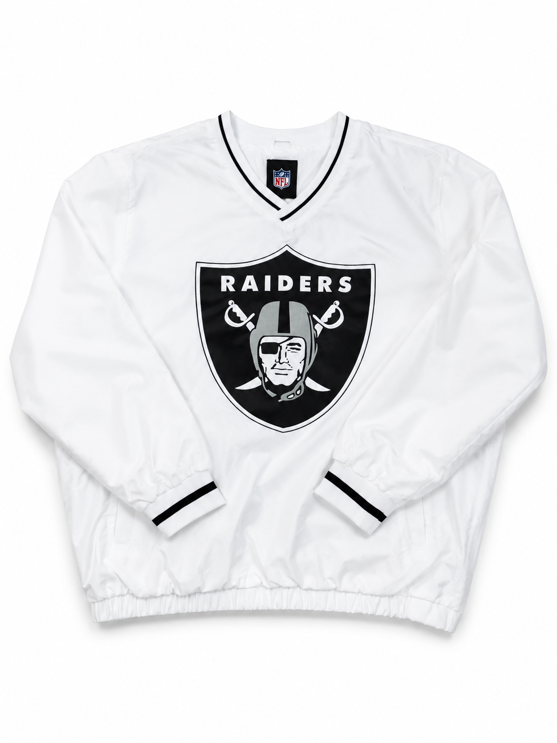 NFL Raiders Windbreaker - 3XL White