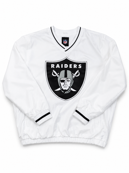 NFL Raiders Windbreaker - 3XL White