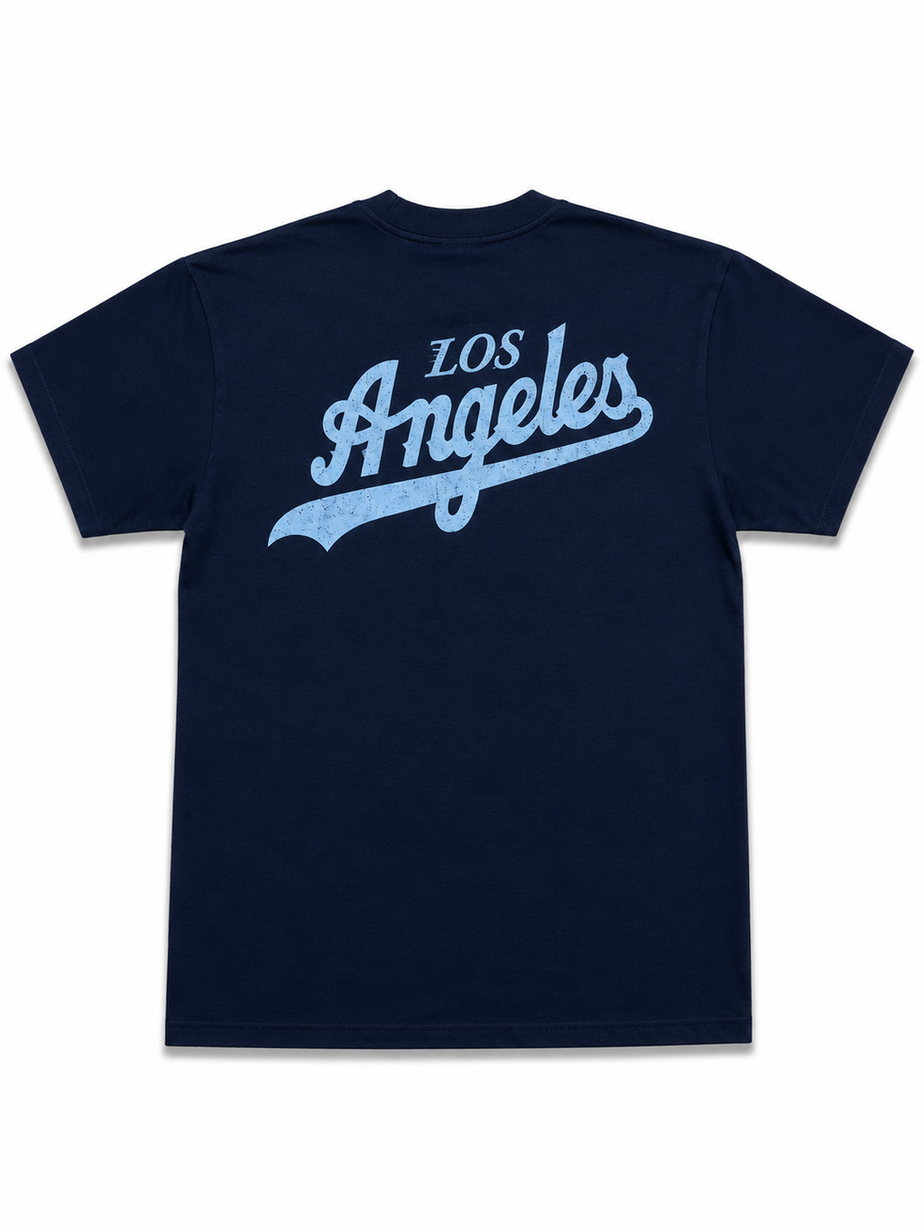 Heavyweight Printed Tee “Los Angeles City” - Black (CLEARANCE)