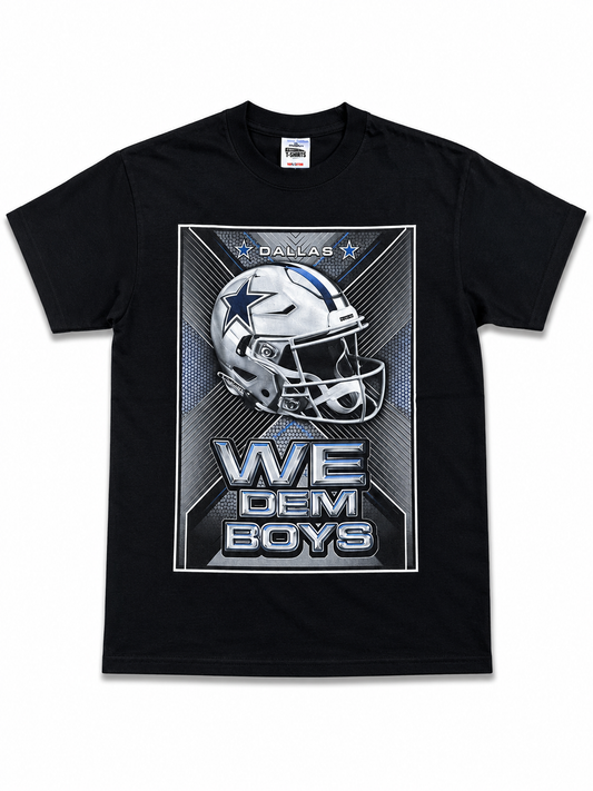 American Printed Tee “Dallas Cow Boys” Black _ CLEARANCE _