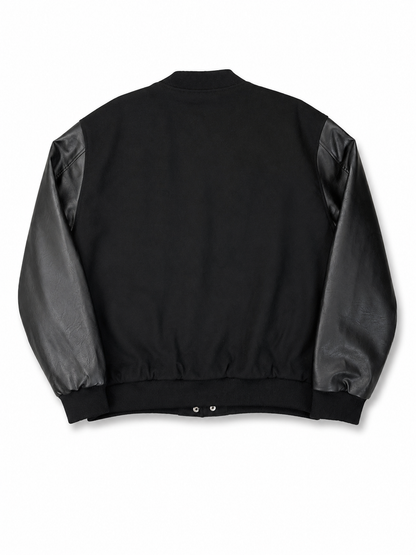 Victorious Padded Varsity Jacket - black