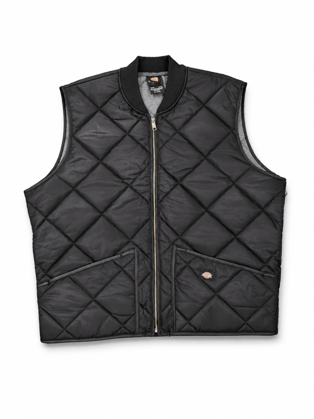 Dickies Padded Diamond Vest - Black