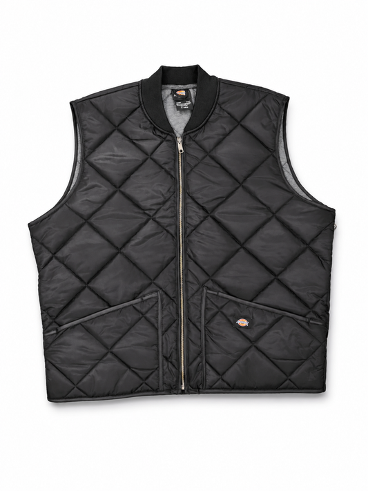 Dickies Padded Diamond Vest - Black