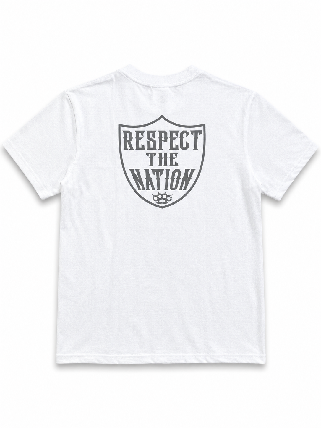 American Printed Tee "Raiders: Silver & Black”