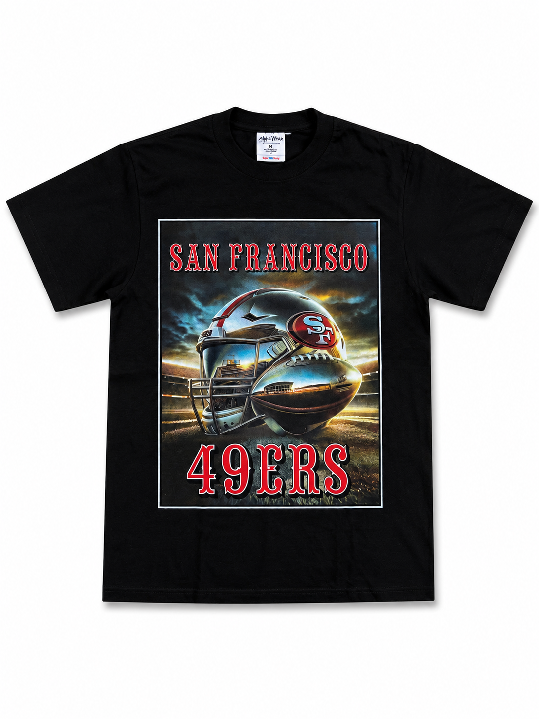 American Printed Tee “San Francisco 49" / Black _ CLEARANCE _