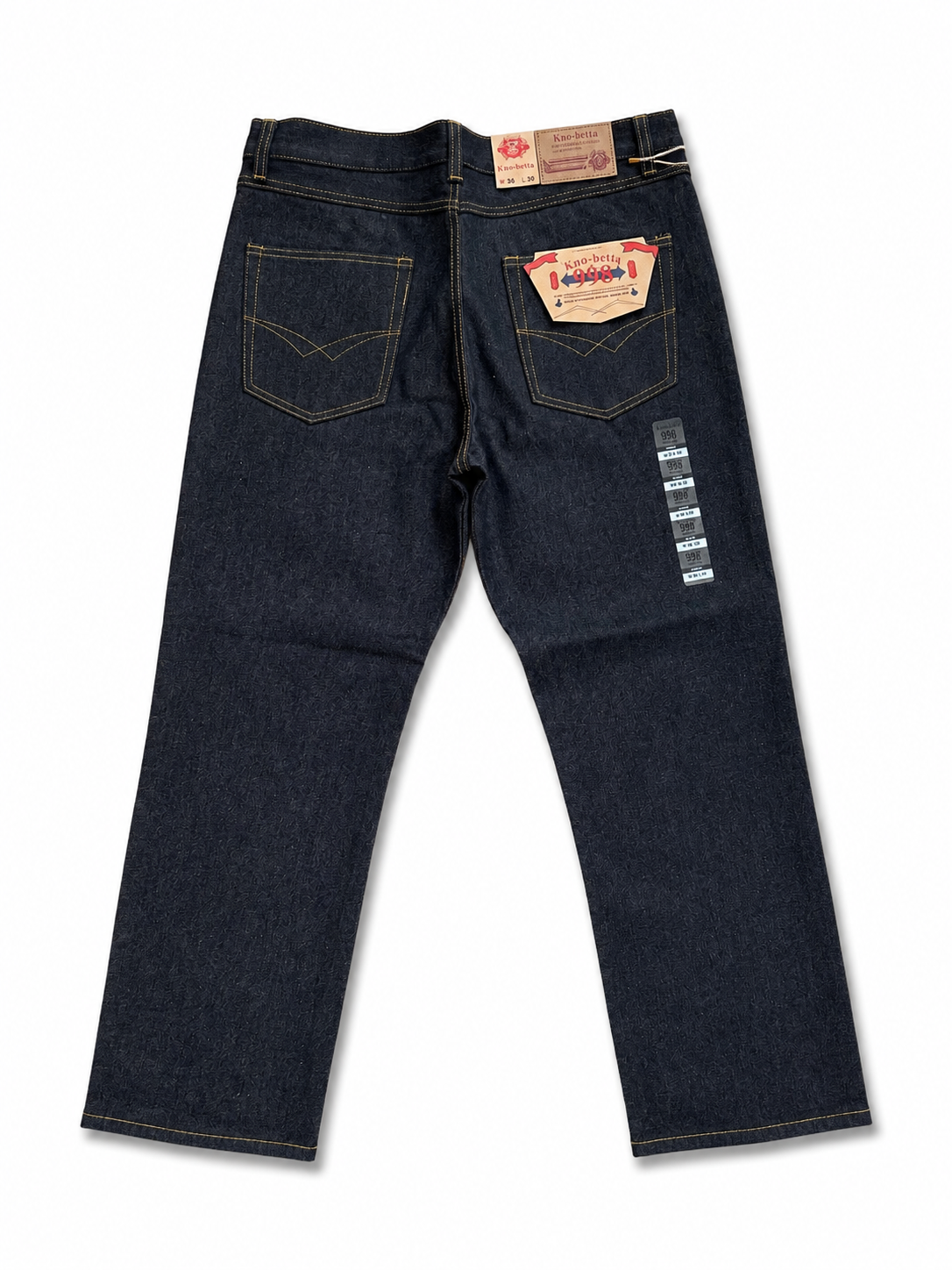 Kno-Betta Denim Jeans - Black or Blue Denim
