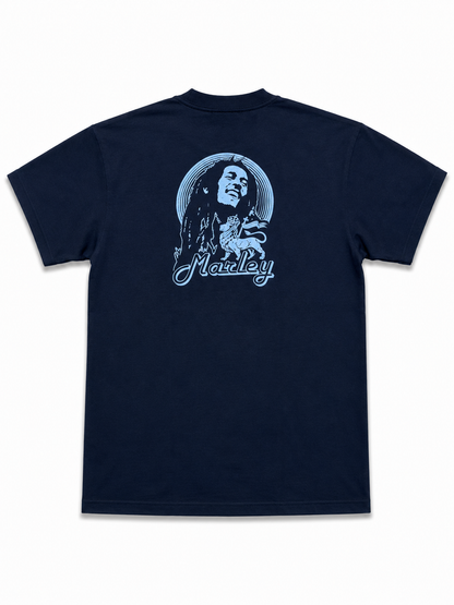 American Printed Tee “Bob Marley” Black
